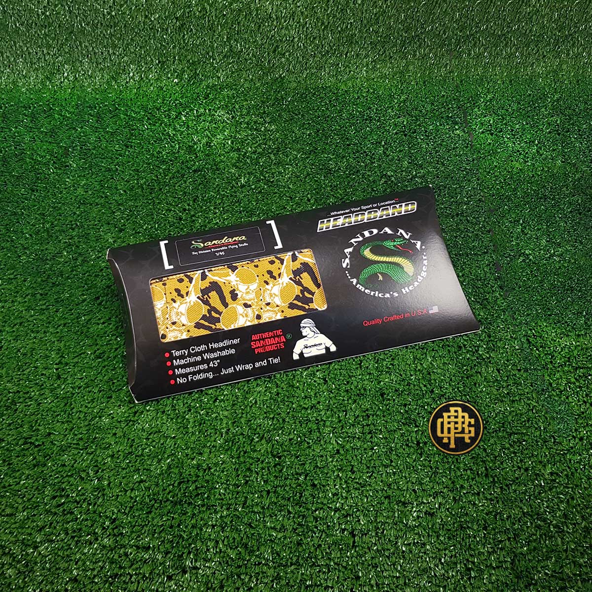 Headband - Joy Division Reversible Flying Skulls - 7 of 45