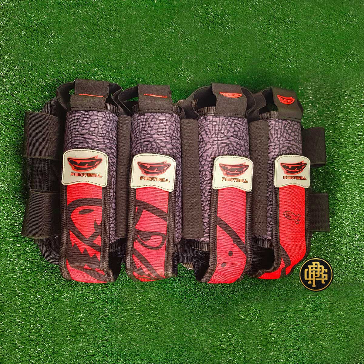 Harness Pro 4+7 - Mastodon Bomber Red