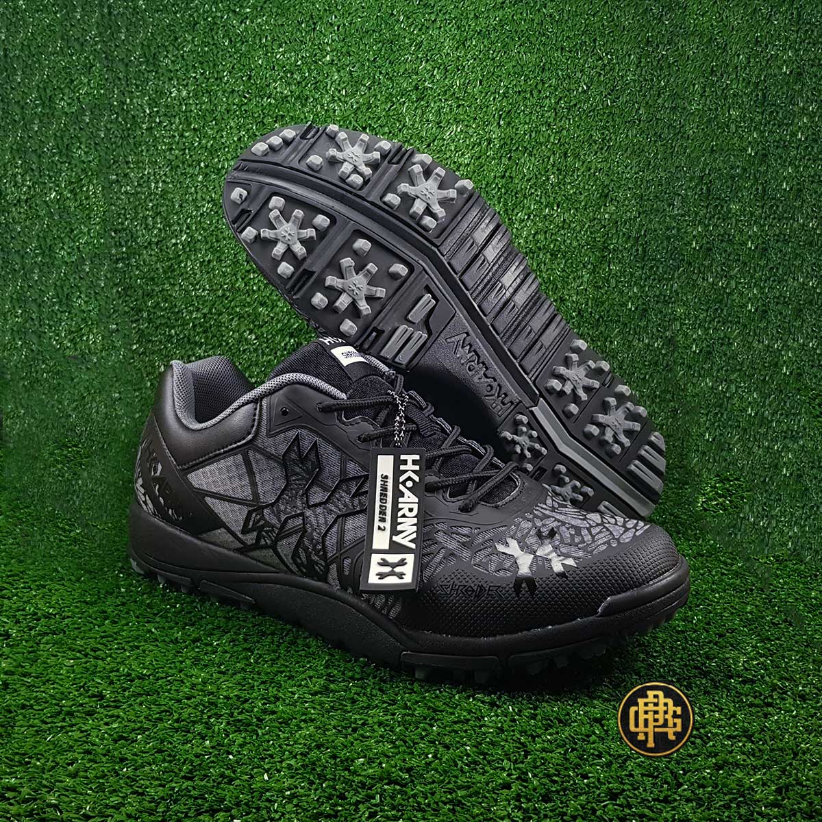 Shredder 2 Cleats - Black/Grey