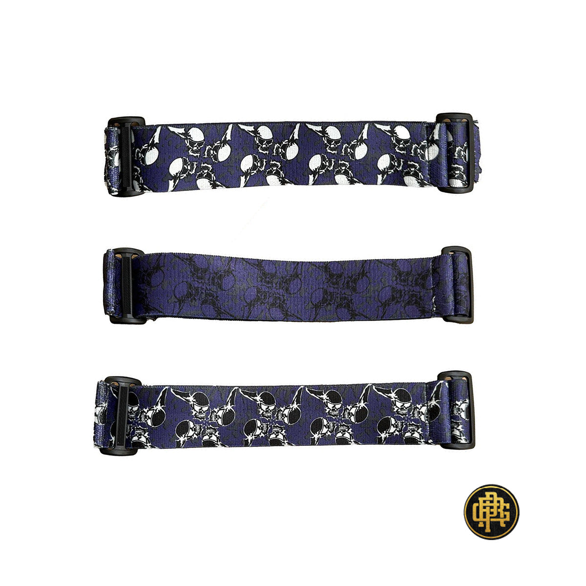 Sublimation Goggle Strap - Flying Skull - Dark Collection