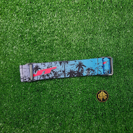 Sublimation Goggle Strap - Grunge Palms