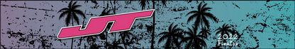 Sublimation Goggle Strap - Grunge Palms