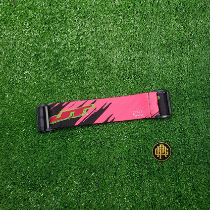 Sublimation Goggle Strap - Hot Pink Drip