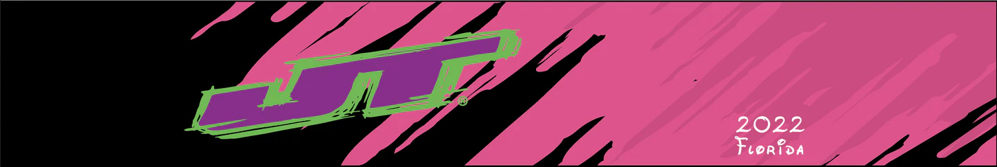 Sublimation Goggle Strap - Hot Pink Drip
