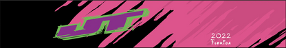 Sublimation Goggle Strap - Hot Pink Drip