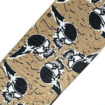 Sublimation Goggle Strap - Flying Skull - Earth Tone Collection