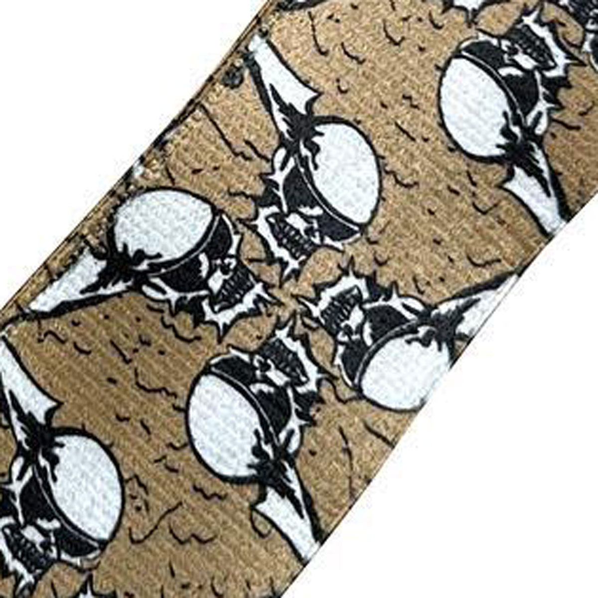 Sublimation Goggle Strap - Flying Skull - Earth Tone Collection